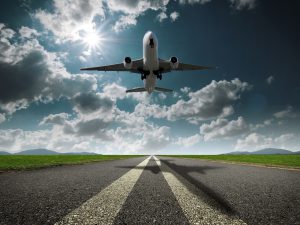Avion au décollage